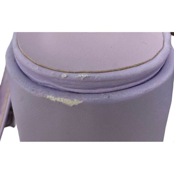 Va Cobra Heels Block Heel Chunky Triangle Light Purple Size 5.5 NEW - Picture 14 of 15